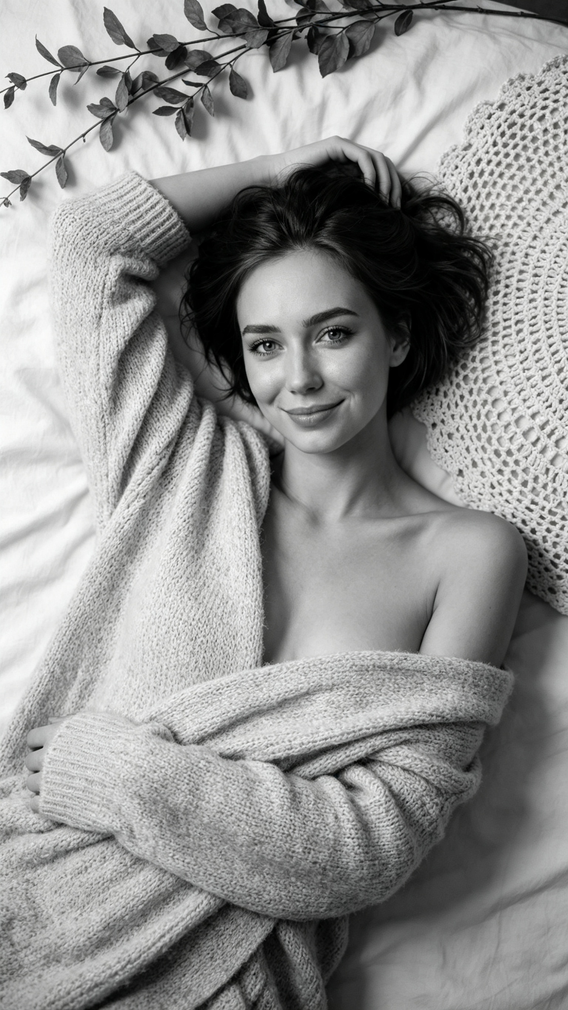 Dola bw portrait 2